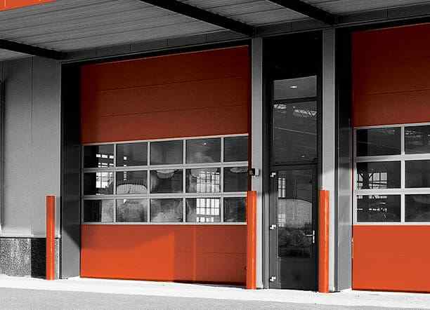 Organge industriport av märket Thermo 40