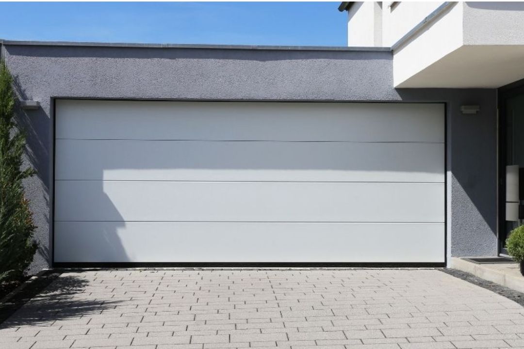 Garageport med elegant design